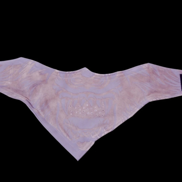 NEW LEATHER FACE GEAR SAMURAI - Picture 2 of 6